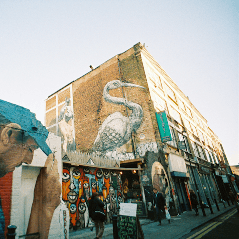 Discover London's East End, including the artsy Brick Lane