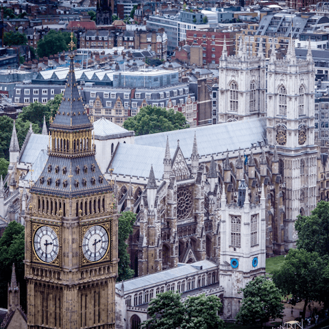 Take a thirty-five minute train into central London for a spot of sightseeing