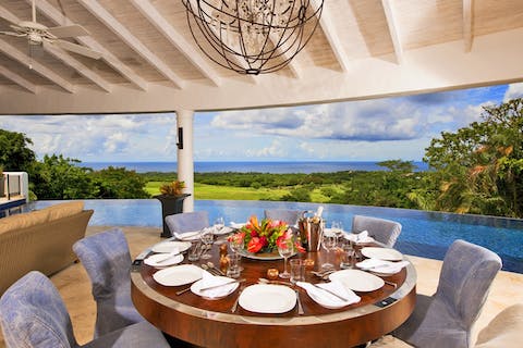 Fire up the barbecue and dine alfresco on the terrace