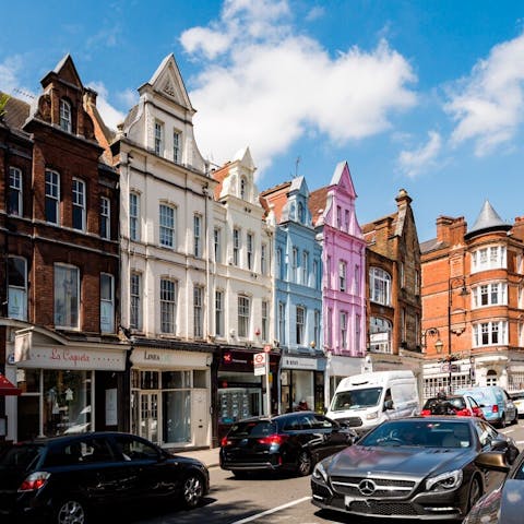 Explore the charming neighbourhood of Hampstead