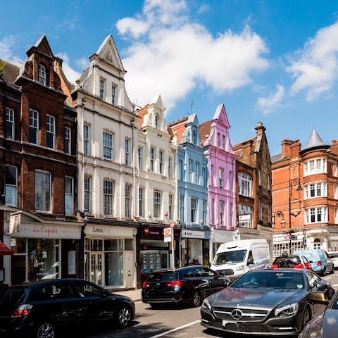 Explore the charming neighbourhood of Hampstead