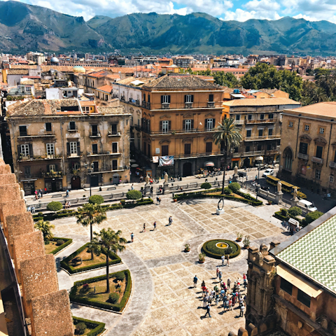 Stay within easy reach of Palermo, the island's capital