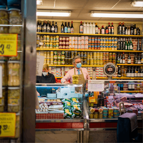 Pick up a selection of local produce at Mercat de Sant Antoni
