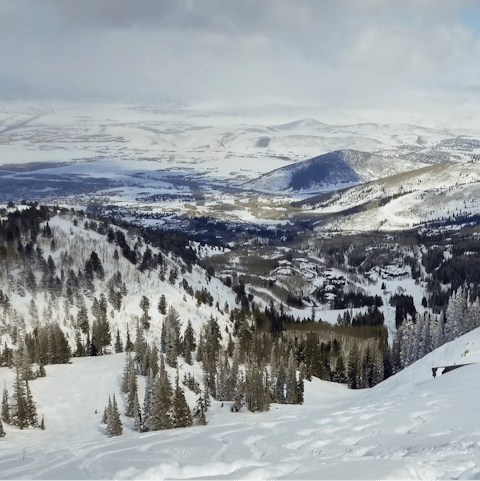 Hit Park City's slopes, just a five-minute walk away