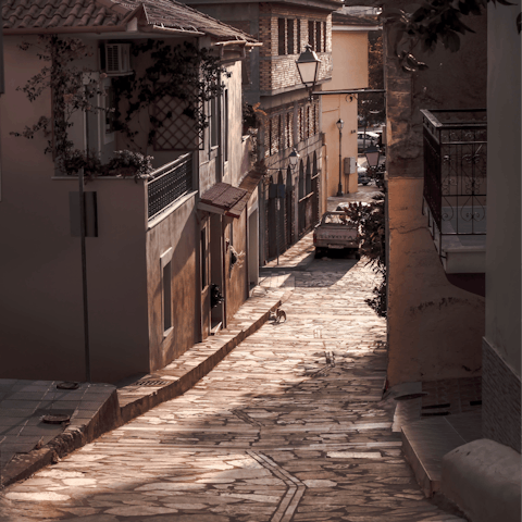 Discover seaside villages and cobbled streets in Kalamata