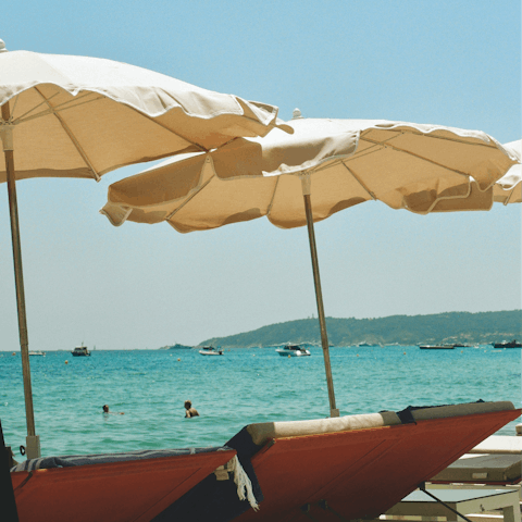 Soak up the sun on St Tropez’s iconic beaches