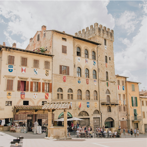 Begin your Italian adventure with a trip to Arezzo