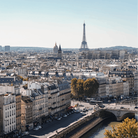 Explore the chic Saint-Germain district and the vibrant Latin Quarter