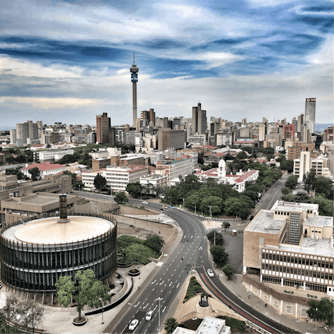 Peruse the upscale boutiques and restaurants in Hyde Park Corner, a short drive away