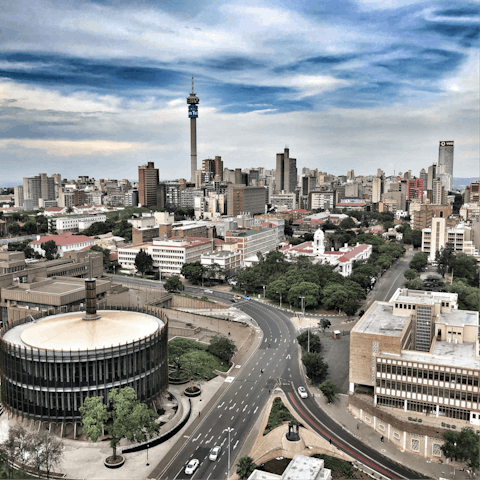 Peruse the upscale boutiques and restaurants in Hyde Park Corner, a short drive away