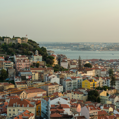 Venture into Lisbon's centre on foot or by metro