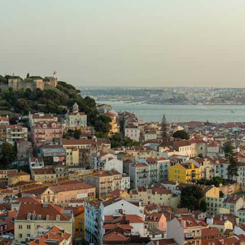 Venture into Lisbon's centre on foot or by metro