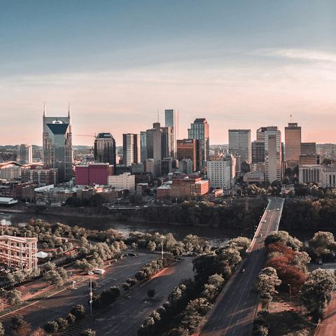 Embrace a fun-filled southern stay in the heart of Nashville