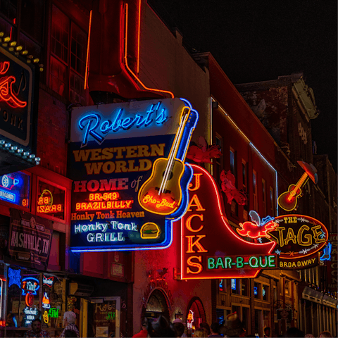 Soak up the musical spirit of the city from Broadway
