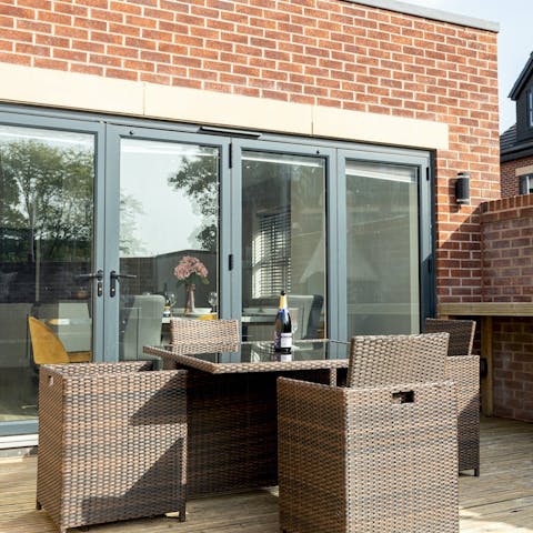 Fire up the barbecue and dine alfresco