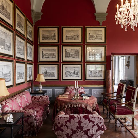 Relax in a beautifully restored villa that's full of heritage charm