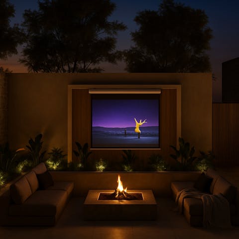 Gather for a magical movie night under the stars