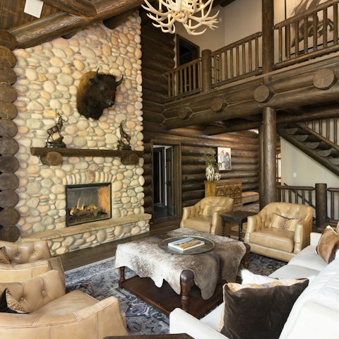 Light the fire and gather for cosy evenings in the living room