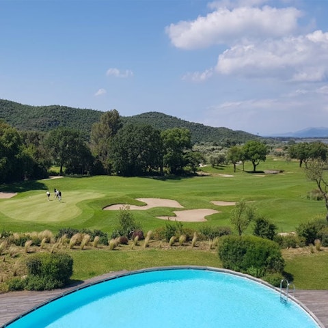 Make the most of the resort’s facilities, including the golf course