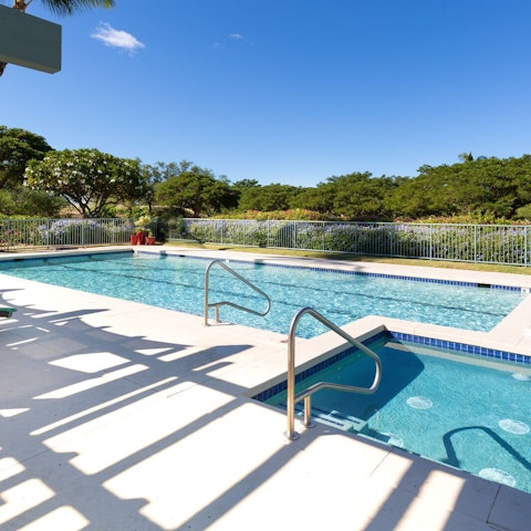 Look forward to spending an afternoon at the communal pool