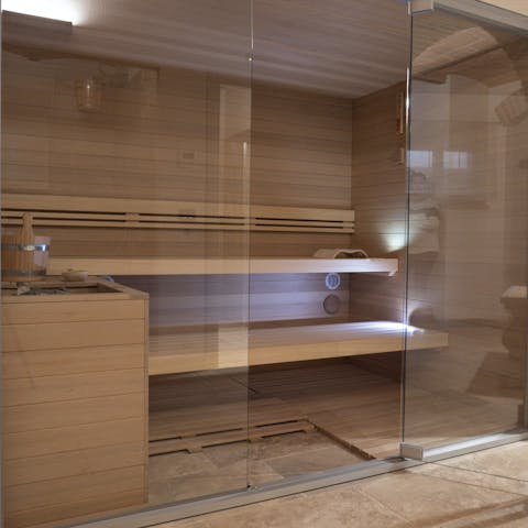 Relax and unwind in the wellness centre