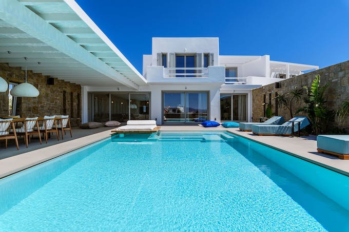 Chic in White & Blue