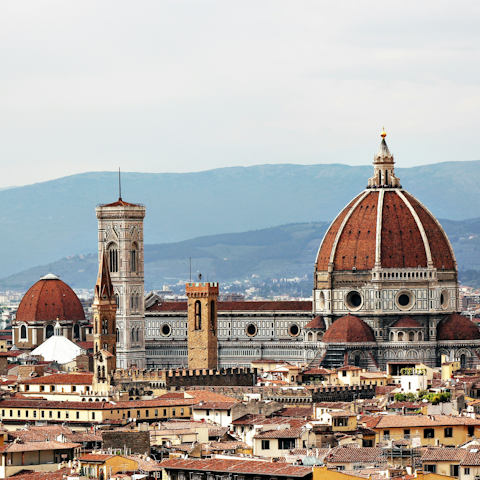 Take a short drive to Florence, just 30 kilometres away
