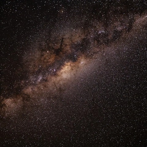 Gaze up at the stars on a beautiful clear night