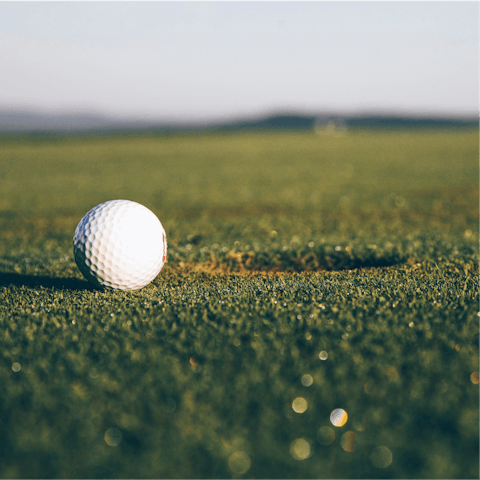 Walk the fairways of Vale de Minho golf course, just 8km away