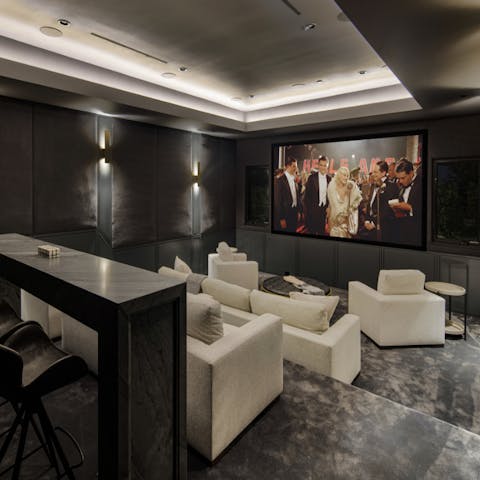 Elevate movie nights in the home cinema