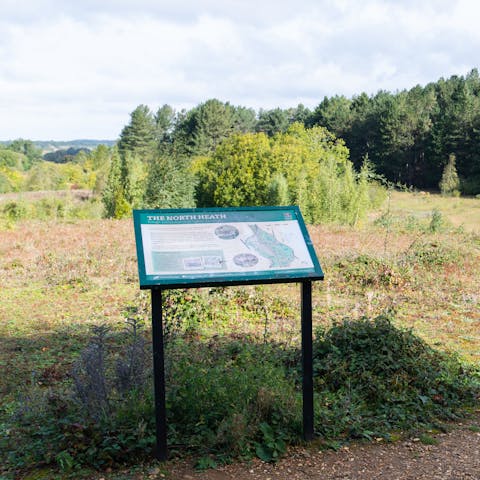 Go for a ramble in the nearby nature park