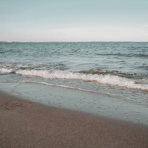 Spend days at the beach – just eleven minutes away by car