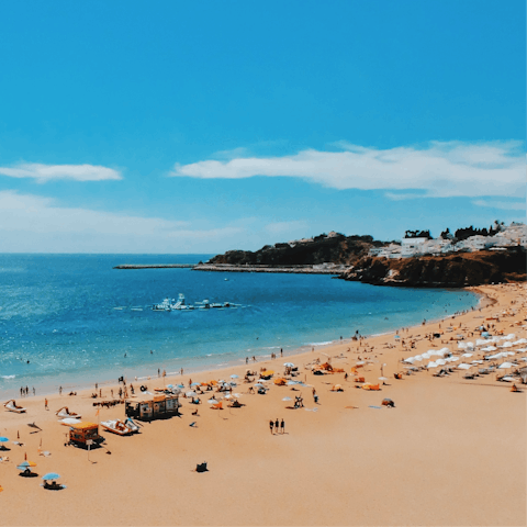 Stay just a few steps from Albufeira Old Town and Beach
