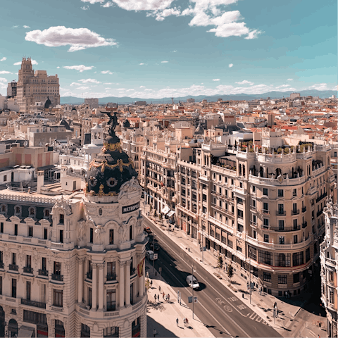 Explore Madrid, including the nearby Parque de Santander