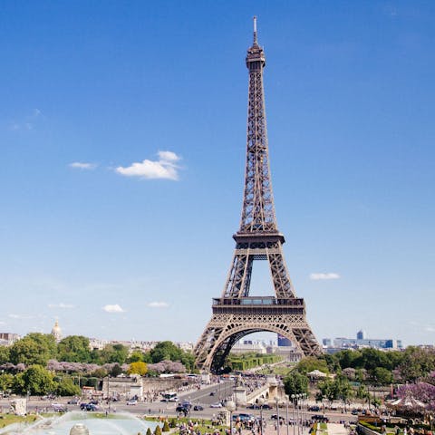 Visit the Eiffel Tower – the icon of Paris
