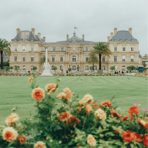 Be inspired while exploring the Jardin du Luxembourg