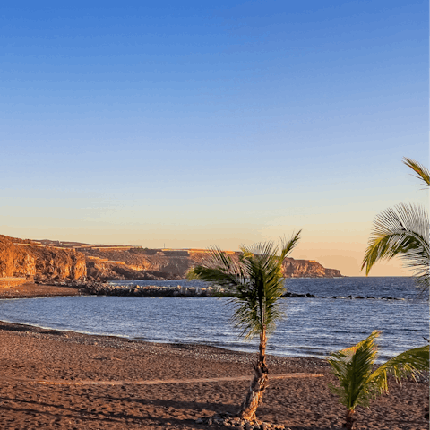 Head out for a day at one of the nearby beaches