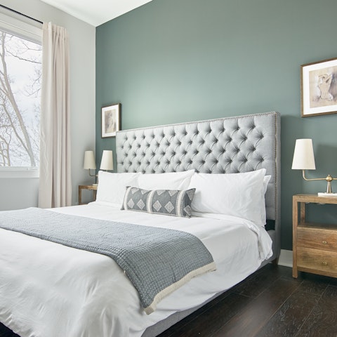 Sleep soundly in comfortable bedrooms