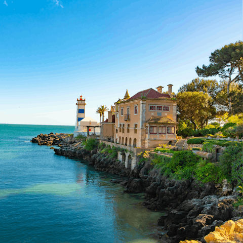 Base yourself in Cascais, just steps from the beach