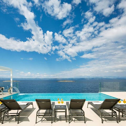 Head to Prigradica beach or spend blissful days by the pool