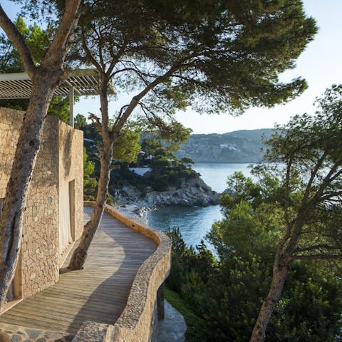 Soak up the magic of Ibiza from the beach of Ses Bouques