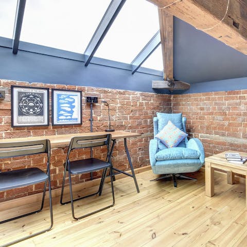 Enjoy some peace and quiet in the raised snug
