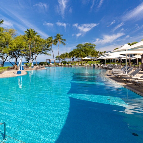 Switch the beach for a day at the pool