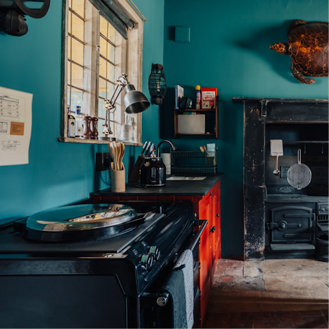 Flick through the cookery books and find your favourite recipe to rustle up in the AGA