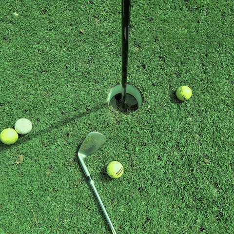 Visit Hurtmore Golf Club, a six-minute walk from your doorstep