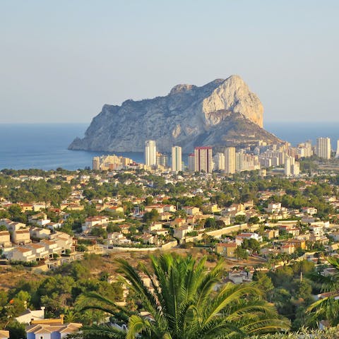 Admire incredible views from the top of Torreó de la Peça, a seven-minute walk away