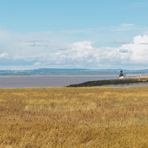 Take a walk to explore the surrounding areas of Portishead