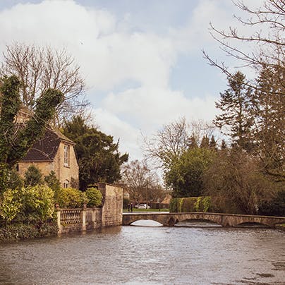 Jump in the car for a 12-mile trip to visit beautiful Bourton-on-the-Water
