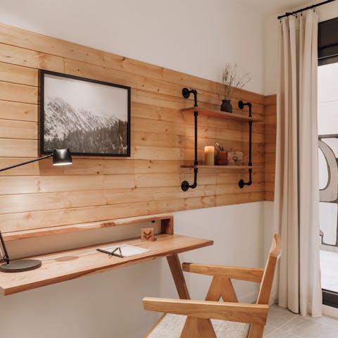 Keep on top of work from the dedicated office
