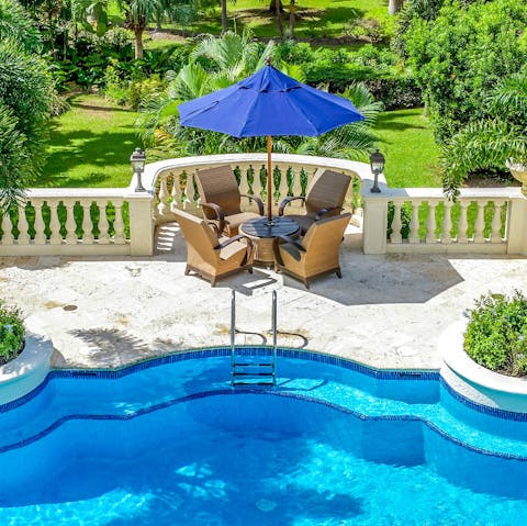 Cool off in your private pool